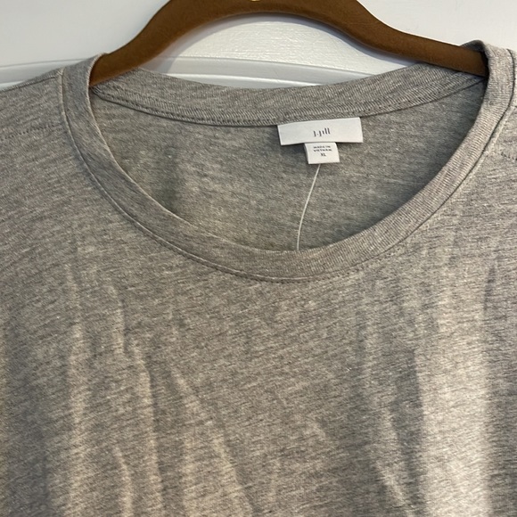 J Jill xl gray short sleeve t shirt nwt - Picture 2 of 3